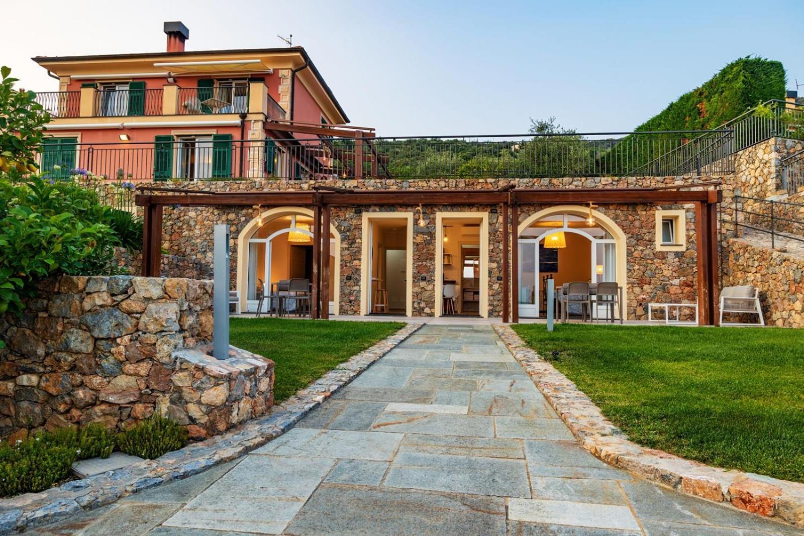 Bed and Breakfast Mirto Blu Borgio Verezzi Exterior foto